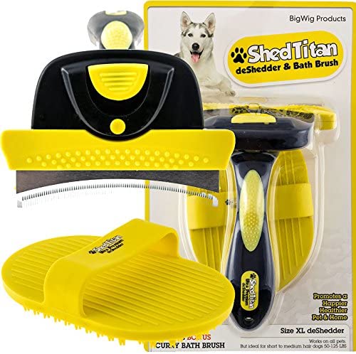 ShedTitan Ultra Premium Pet Shedding Brush