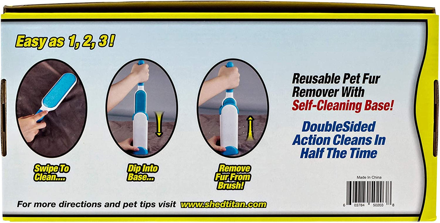 ShedTitan Pet Hair Remover & Grooming Gloves Kit