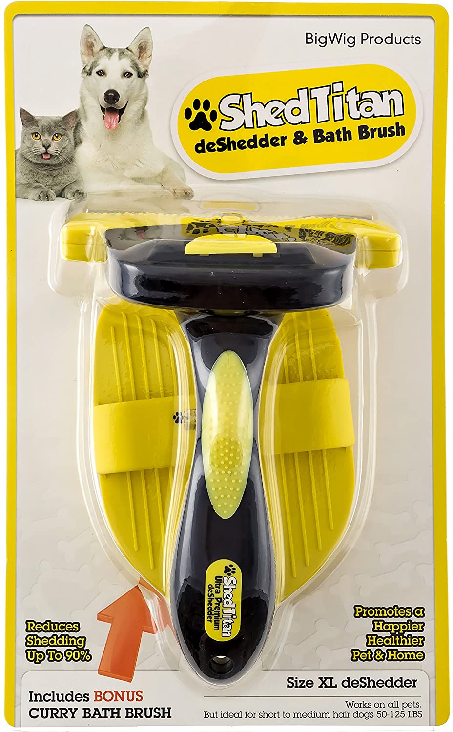 ShedTitan Ultra Premium Pet Shedding Brush